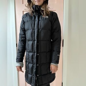 Long North Face puffer coat- Women’s
